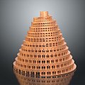 Babel Tower Babel Tower of Babel 3d model