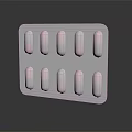 Medical Device Blister Packaging With White And Pink Capsules In Transparent Design
