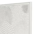 Intricate Abstract Painting With Dense Small Dots And Wave Patterns In Black White Gray Tones Showing Layered Texture