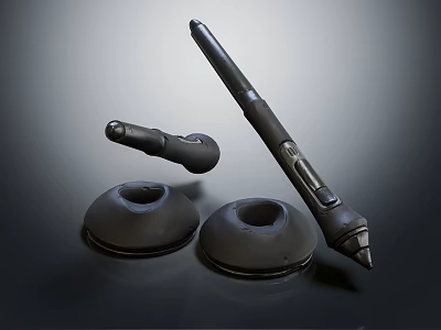 Modern Pen Digital Pen 3d model