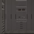 Modern White Wardrobe Interior Design With Open Shelves Drawer Storage And Bags Shoes Organization