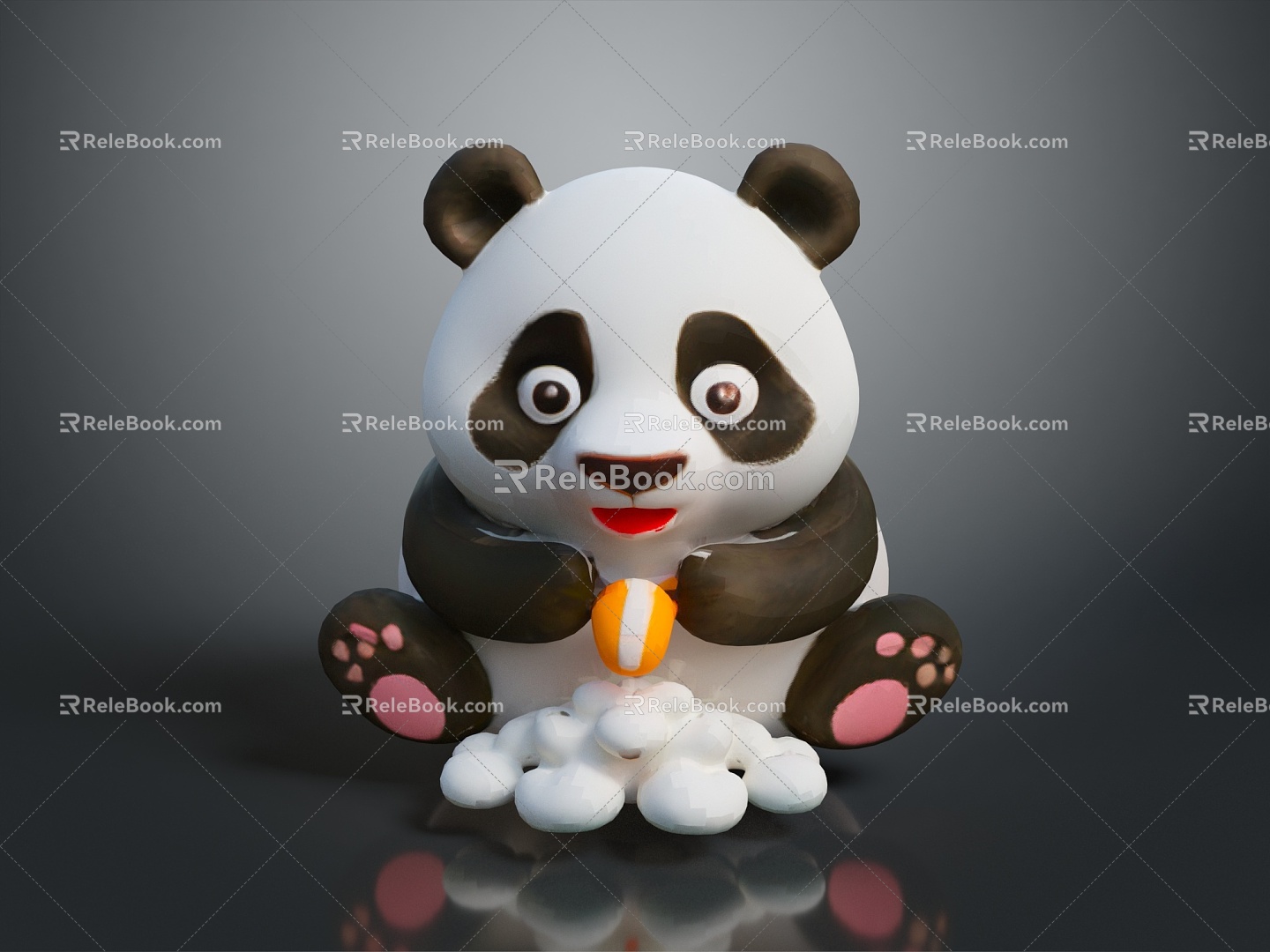 Panda Animal Cartoon Panda Animation Panda Animation Panda Cartoon Character Cartoon Animal 3d model