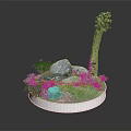 Modern Cartoon Scene Game Environment Game Fairy Tale 3d model