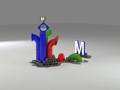 Luxury Modern Jewelry Store Featuring Diamond Rings Glass Displays And Warm Lighting 3d model