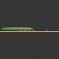 Fresh Whole and Halved Cucumber Sliced on Wooden Cutting Board with Knife