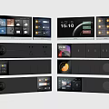 Switch Panel Switch Display Smart Screen Touch Screen Induction Screen 3d model