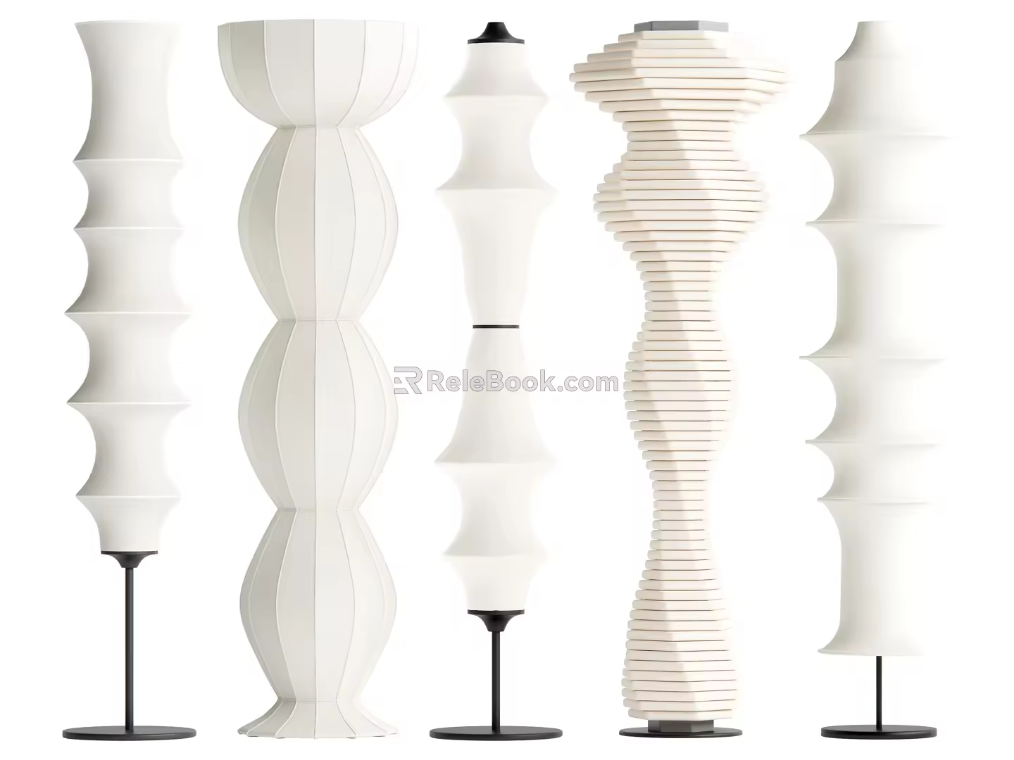 Quiet Wind Floor Lamp 3d model