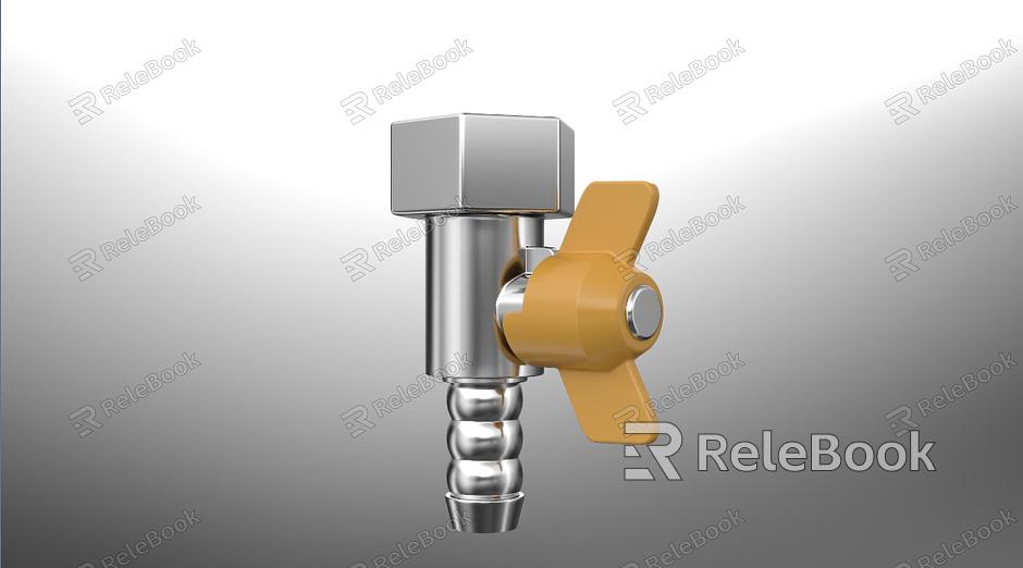 Natural gas three-way valve brass gas ball valve ball valve gas valve model