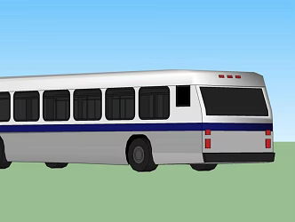 modern bus 3d model