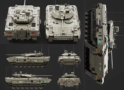 modern tank military equipment infantry fighting vehicle tank army tank military equipment industrial military equipment 3d model