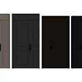 Entry door security door 3d model