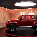 Beijing Auto Booth Design Meichen 3d model