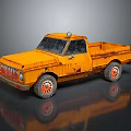 Vehicle Carrier Realistic Model Cartoon Model PBR Model Game Model 3d model
