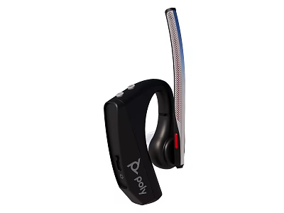 Poly Black Wireless Bluetooth Headset With Microphone For Clear Calls And Comfort 3d model