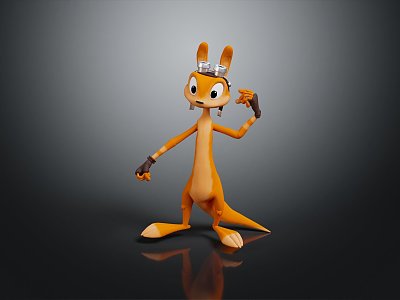 Modern Cartoon Animals Cartoon Squirrel Cartoon Characters Cartoon Small Animals 3d model