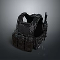 Multifunctional Tactical Vest With Multiple Pockets Durable Material For Daily Outdoor Use