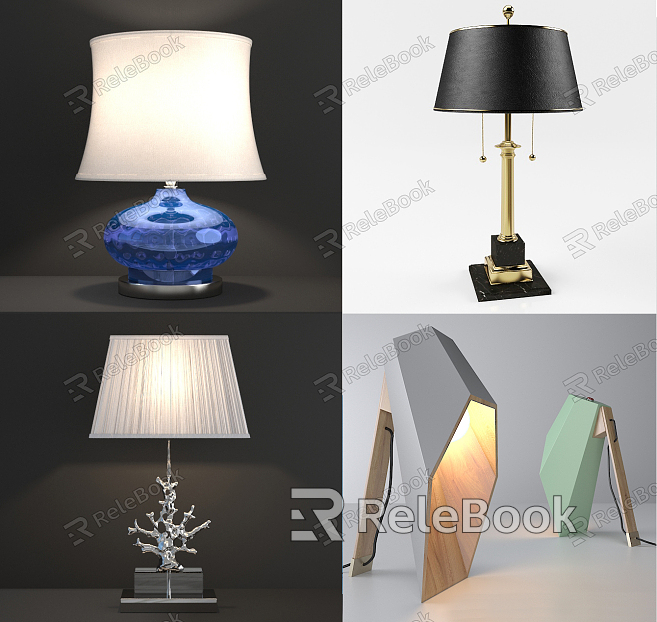 Modern table lamp model