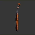 Elegant Wooden Violin Decorative Household Item For Home Decoration