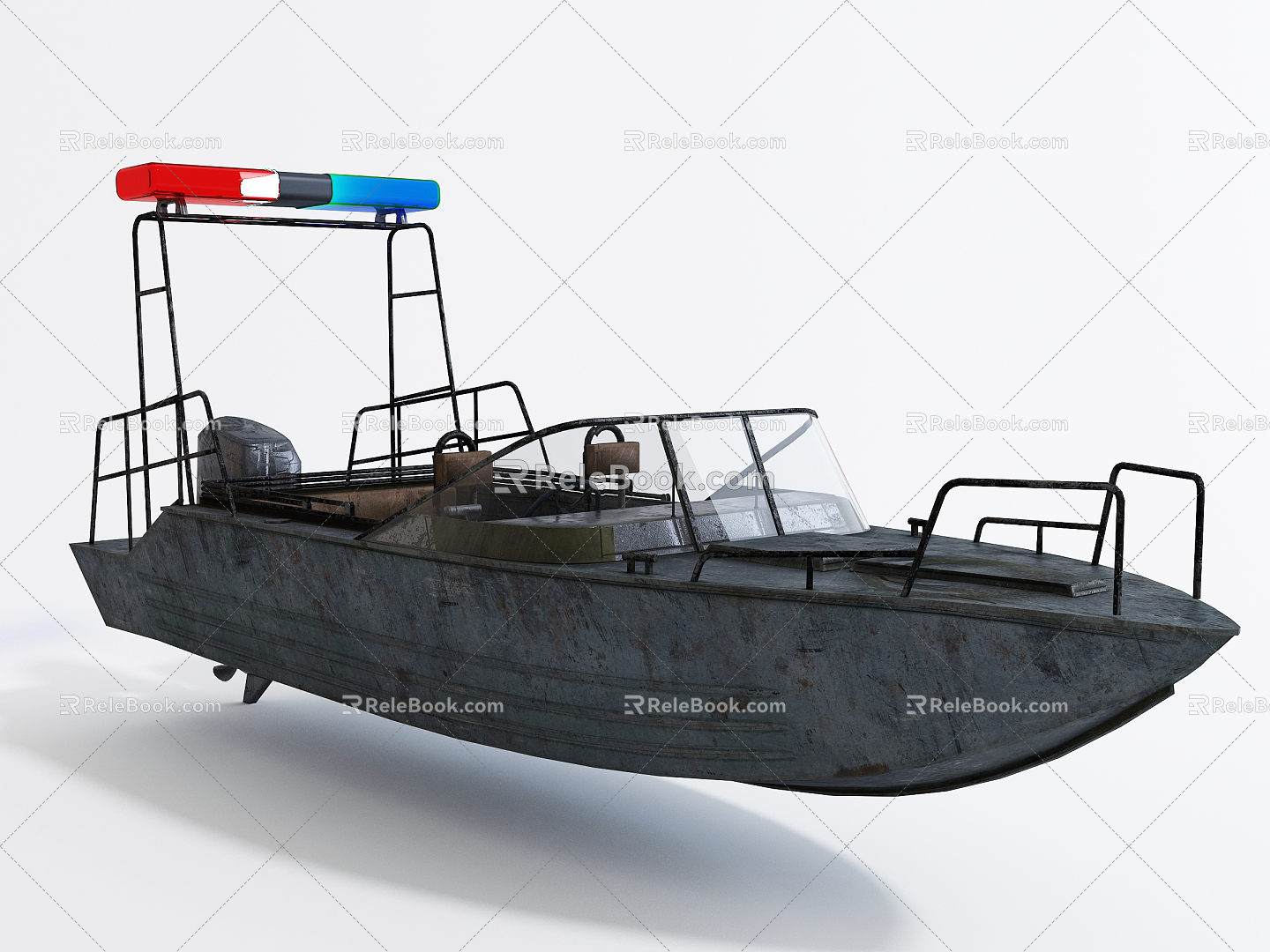 Modern Speedboat 3d model