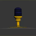 Modern Light Aircraft To Warning Light Warning Light Modern Wooden Floor Lamp Floor Lamp Lighting Fixture Lamp 3d model