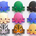 Cartoon Octopus Toy Doll Decoration Wall Decoration 3d model