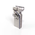 Durable Stainless Steel Industrial Equipment With Vertical Structure Pipes And Container