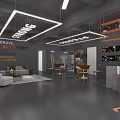 Modern Gym Interior With Various Fitness Equipment