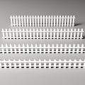 Fence fence fence wooden fence garden fence anticorrosive wooden fence fence fence fence 3d model