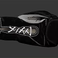 High Quality Black Boxing Gloves Sports Equipment With White Logo For Training And Fitness