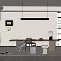 Quiet study 3d model