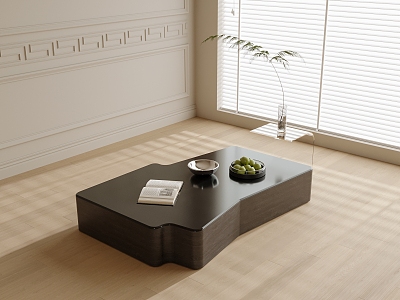 Modern coffee table model