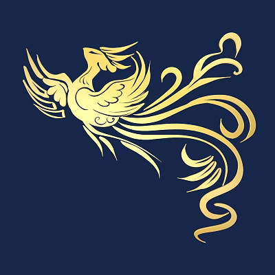 New Chinese Style Carving Traditional Chinese Elements Phoenix God Bird King of Birds Xuan Bird God Bird Phoenix Oriental God Bird Phoenix Totem 3d model