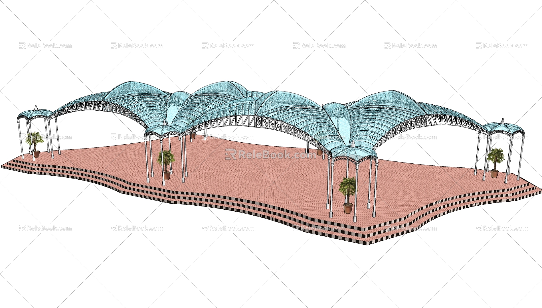 Pavilion 3d model