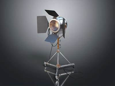 Modern Public Office Area Interior Featuring Adjustable Spotlight Lighting Fixtures 3d model