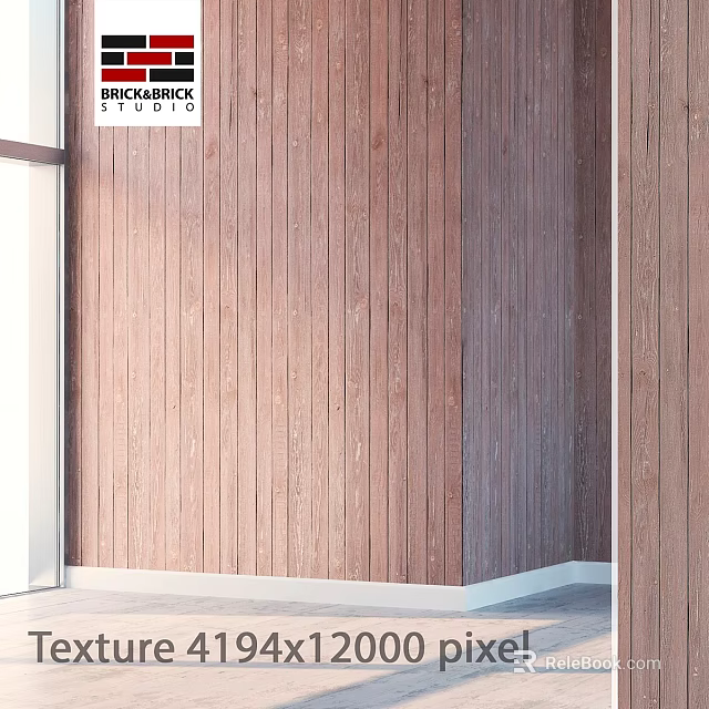 Modern Wooden Wall Components For Home Interior Design And Decoration 3d model 