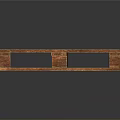 Durable Wooden Pallet Storage Equipment For Logistics With Slats And Support Legs