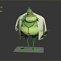 Frog Poison Frog Game Frog Reptile Cold Blooded Animal Reptile 3d model