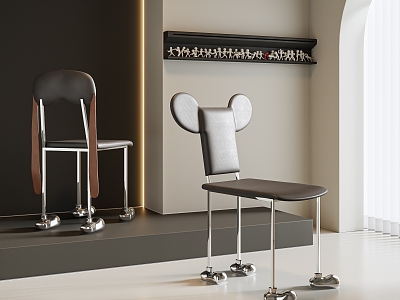 Modern Dining Chair 3d model