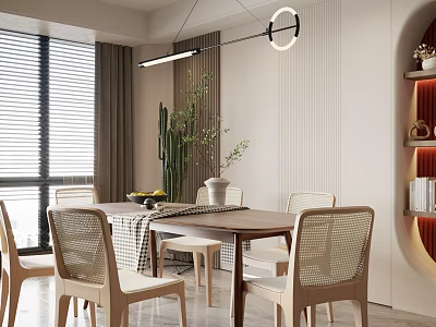 Modern Restaurant 3d model