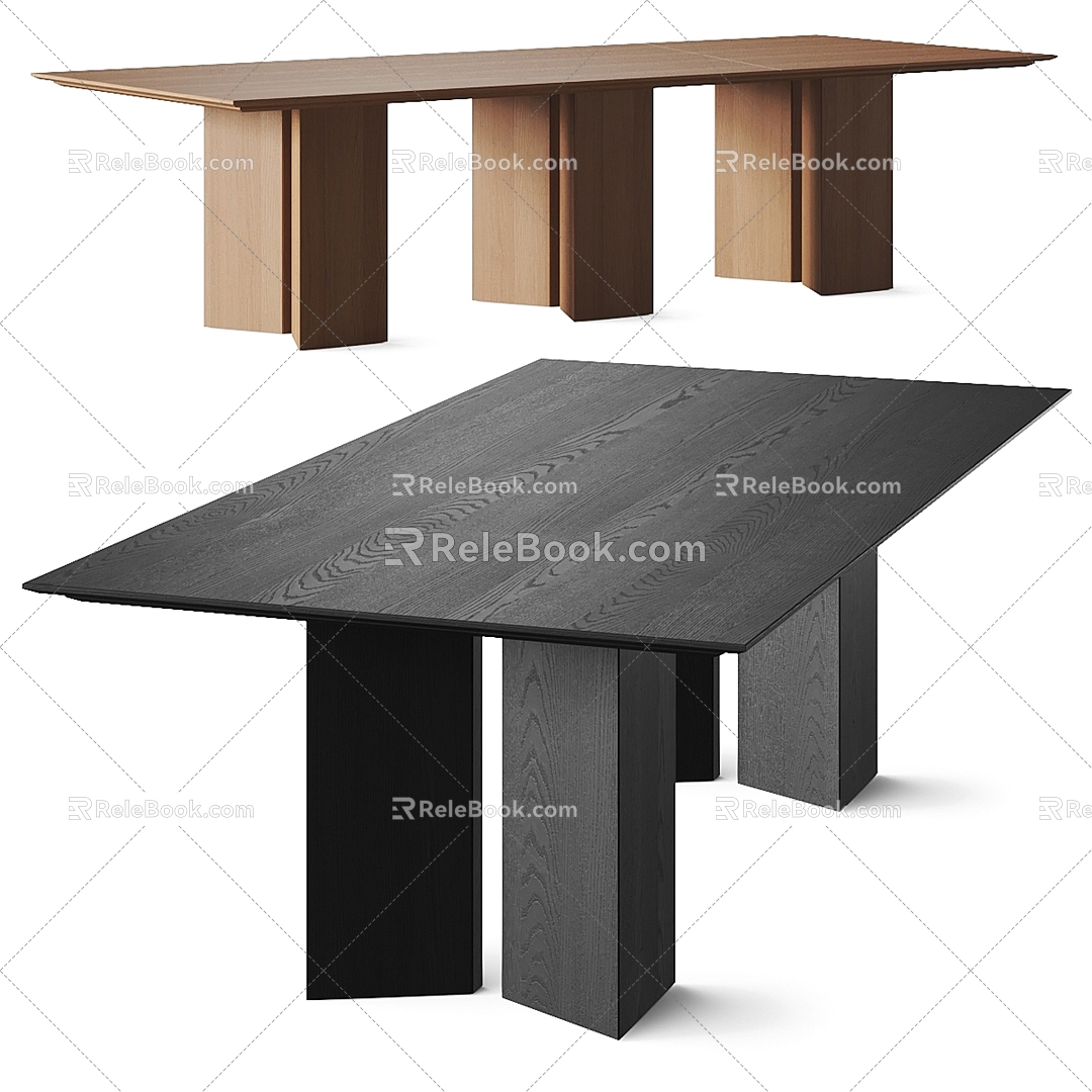 Camilan Nocal Dining Table 3d model