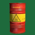 Industrial LOFT Iron Drum Chemical Storage Barrel Oil Drum 3d model