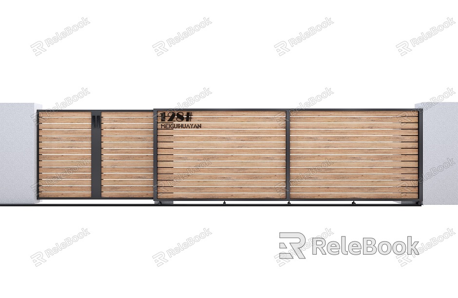 Gate courtyard garden gate mother door model