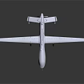 Advanced Space Exploration Drone With Long Wings And Streamlined Body