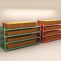 Wood multi-layer sheet flame retardant board building materials decoration materials shelf iron rack 3d model