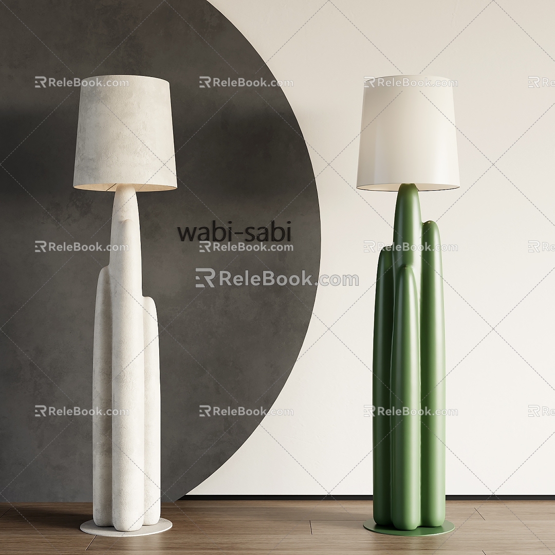 Quiet Wind Floor Lamp 3d model