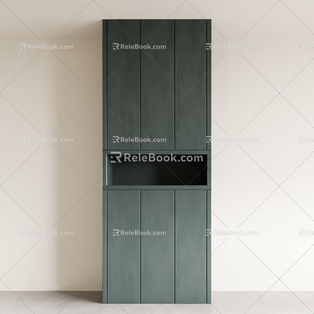 Entrance Cabinet Shoe Cabinet Side Cabinet Storage Cabinet Decorative Cabinet Wardrobe 3d model