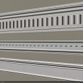 Elegant Gypsum Crown Molding Design Styles For Interior Wall Decoration