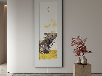 New Chinese Decorative Painting model