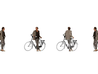 Cycling Man 3d model