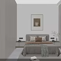 Modern Minimalist Light Toned Open Layout Living And Dining Room Cozy Interior Design Idea